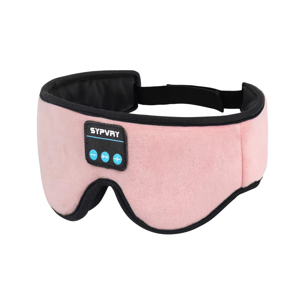 DreamTune 3D: Bluetooth Sleep Mask with Wireless Headset & Adjustable Eye Cover