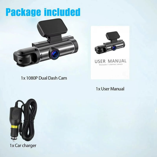 1080  FRONT CAMERA AND IN CAR CAMERA